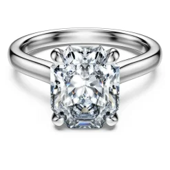 Eternity solitaire ring