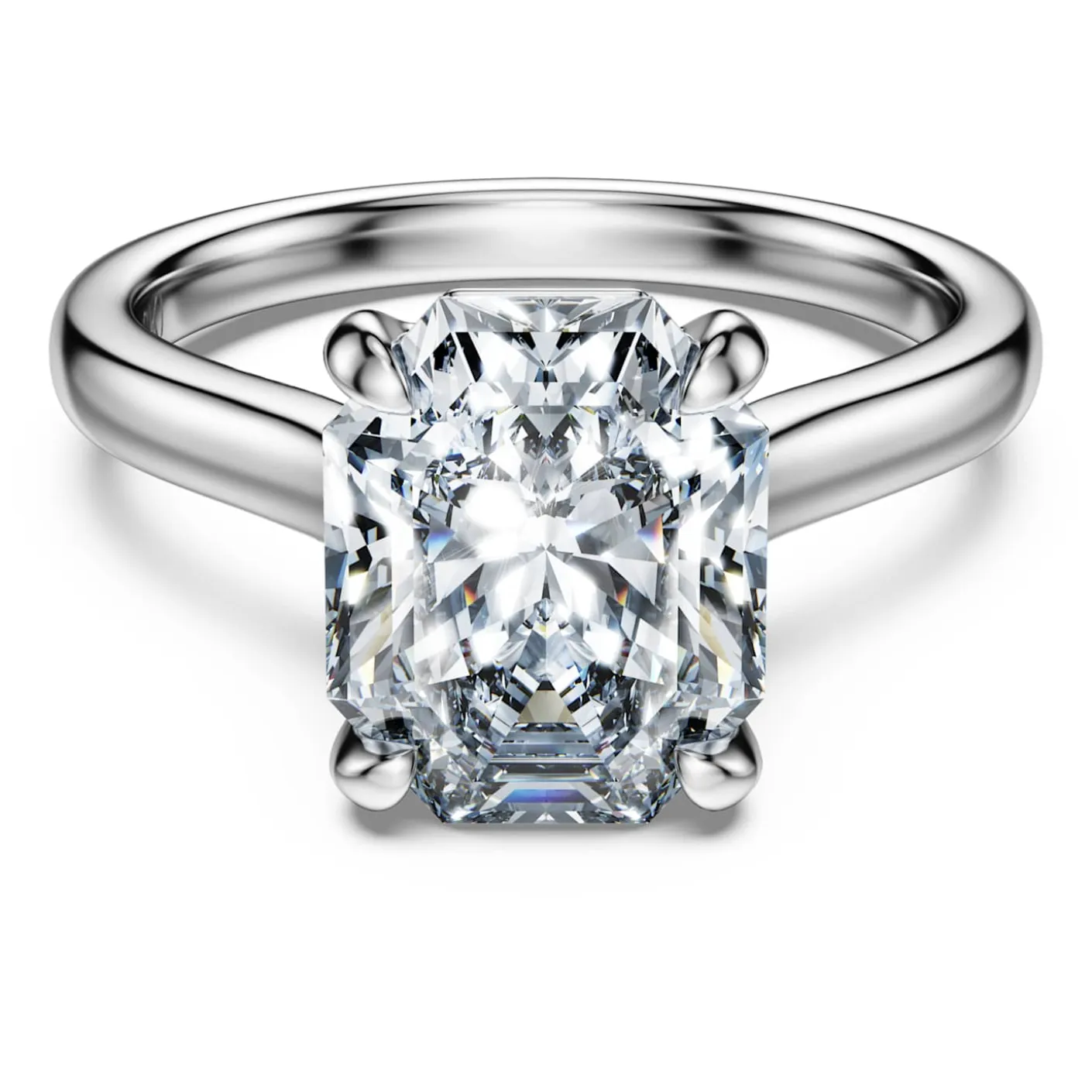 Eternity solitaire ring