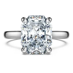 Eternity solitaire ring