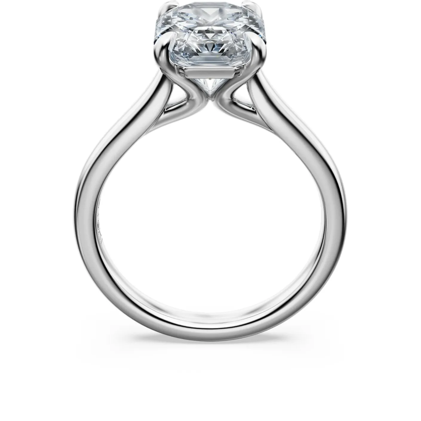 Eternity solitaire ring