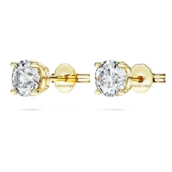 Eternity solitaire stud earrings