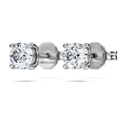 Eternity stud earrings
