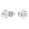 Eternity stud earrings