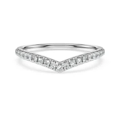 Eternity V band ring