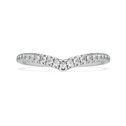 Eternity V band ring