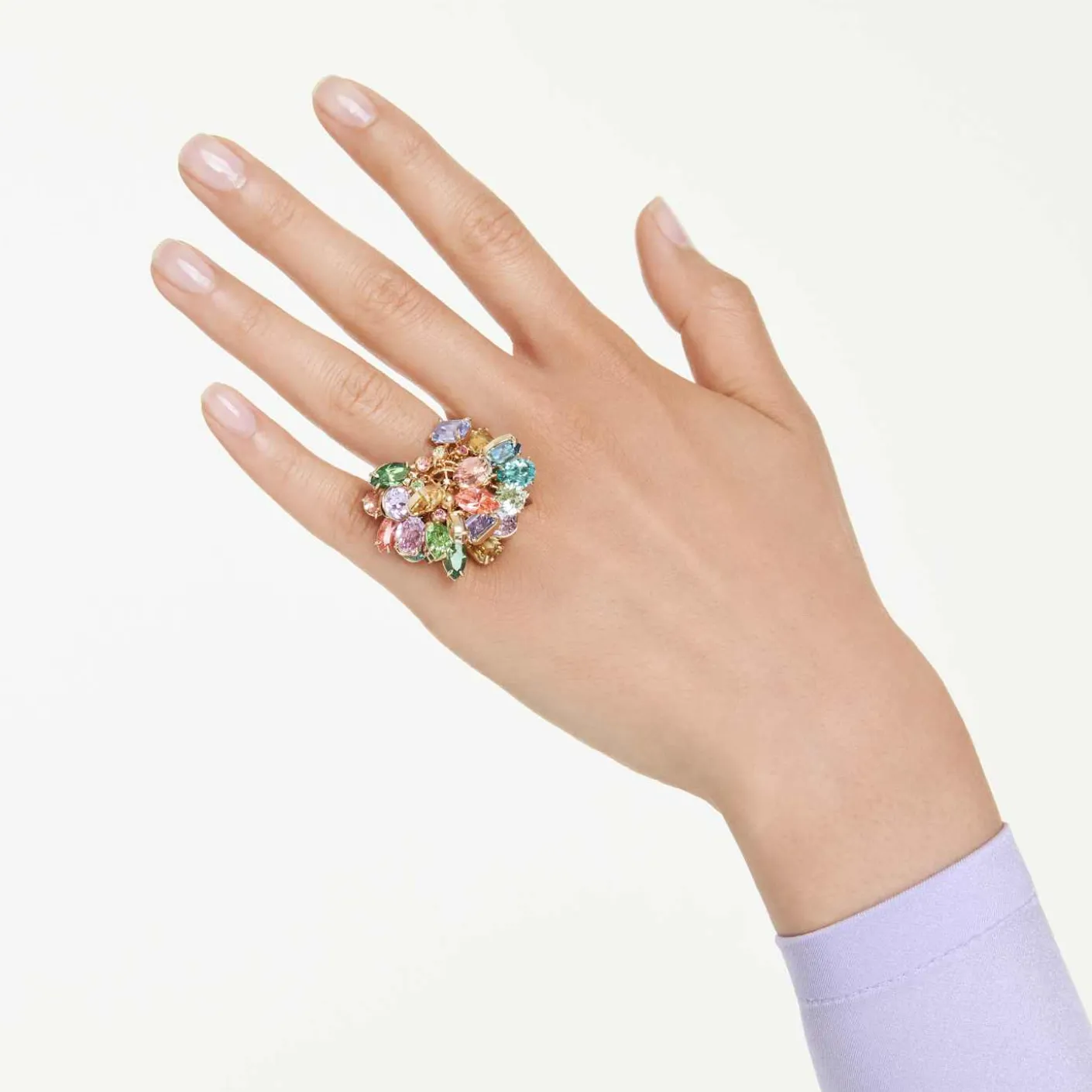 Gema cocktail ring