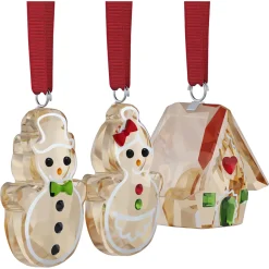 Holiday Cheers Gingerbread Ornament Set