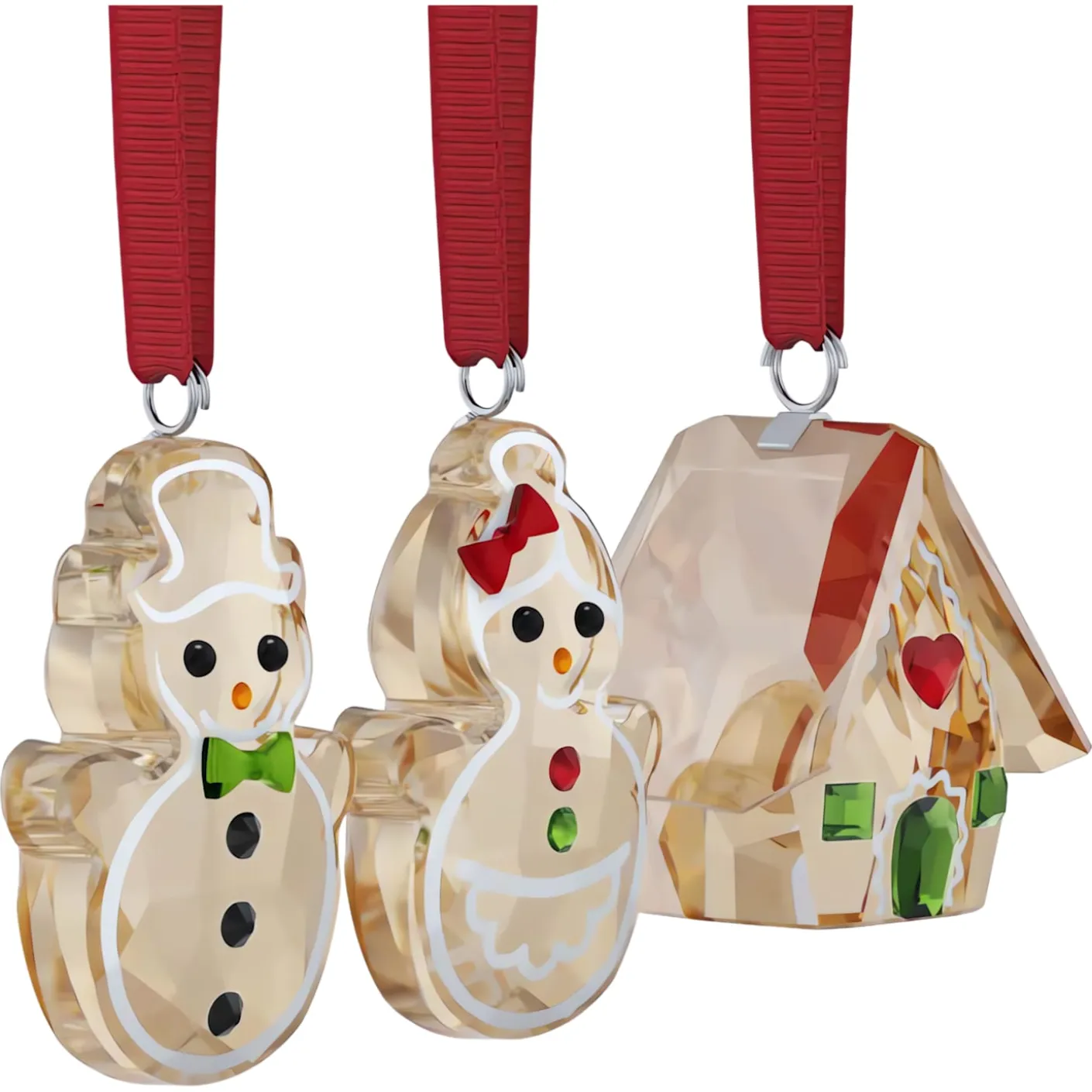 Holiday Cheers Gingerbread Ornament Set
