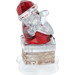 Holiday Cheers Santa Claus and Chimney