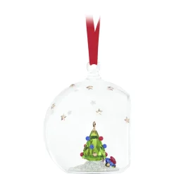 Holiday Cheers Tree and Gifts Ball Ornament