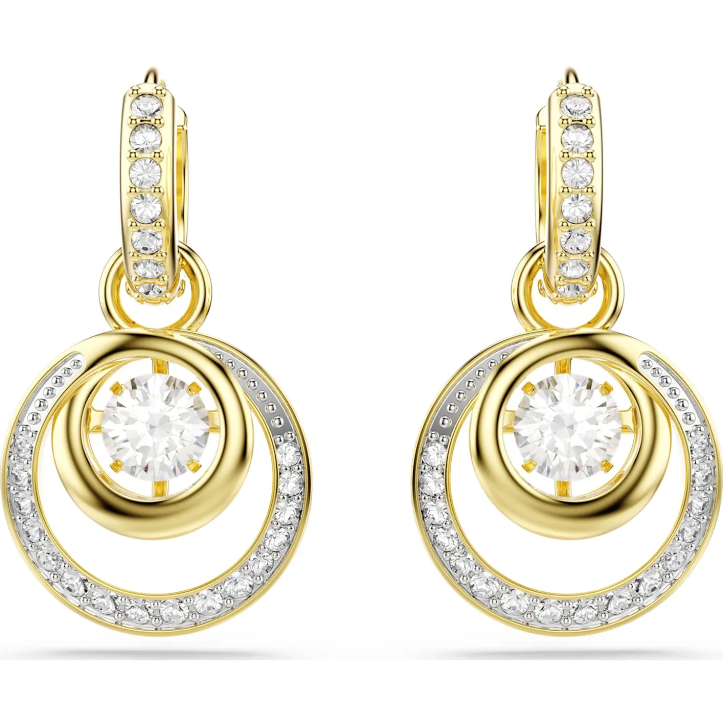 Hyperbola drop earrings