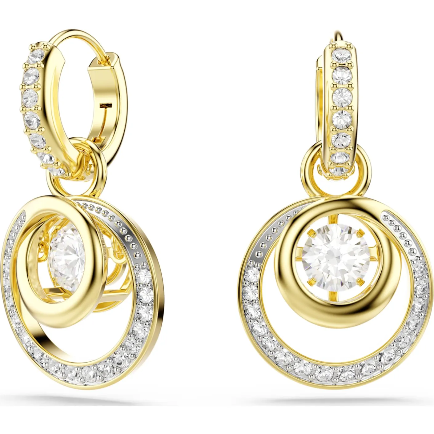Hyperbola drop earrings