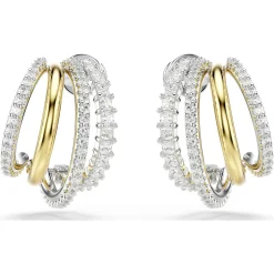 Hyperbola hoop earrings