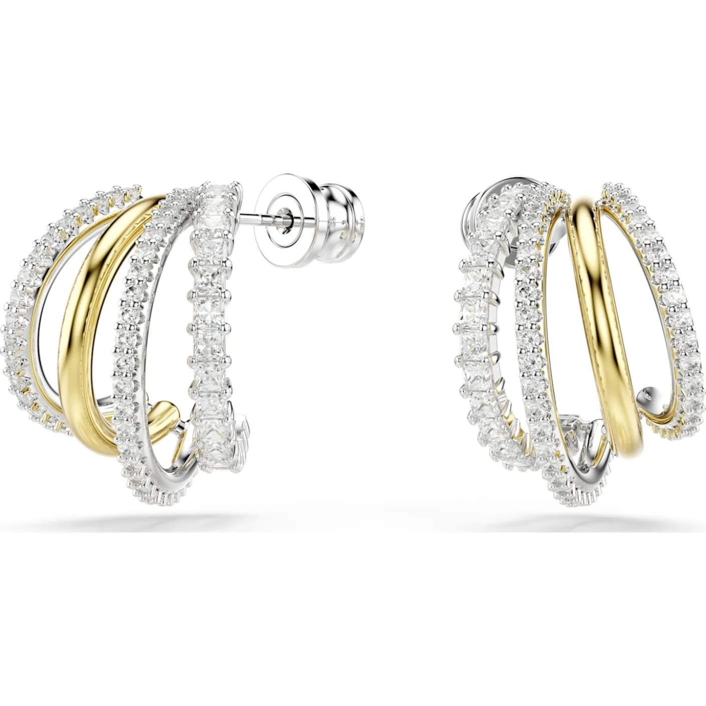 Hyperbola hoop earrings
