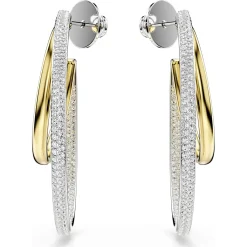 Hyperbola hoop earrings