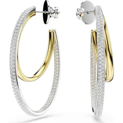 Hyperbola hoop earrings