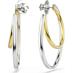 Hyperbola hoop earrings