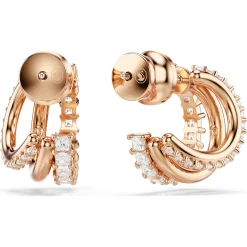 Hyperbola hoop earrings