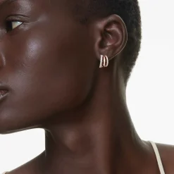 Hyperbola hoop earrings