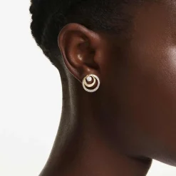 Hyperbola stud earrings