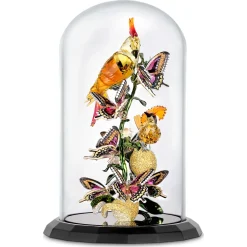 Idyllia Birds and Butterflies Bell Jar