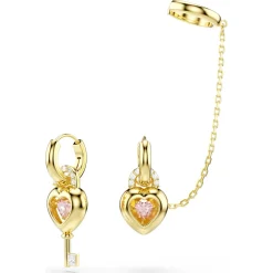 Idyllia drop earrings with ear cuff
