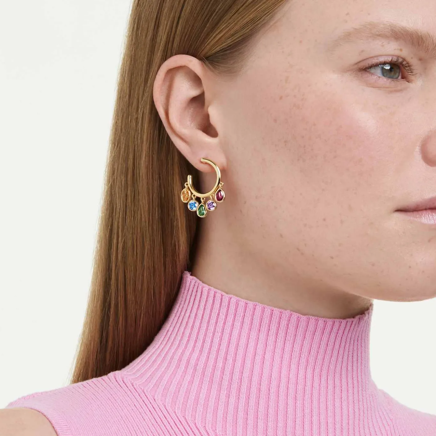 Imber hoop earrings