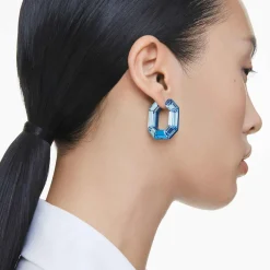 Lucent hoop earrings