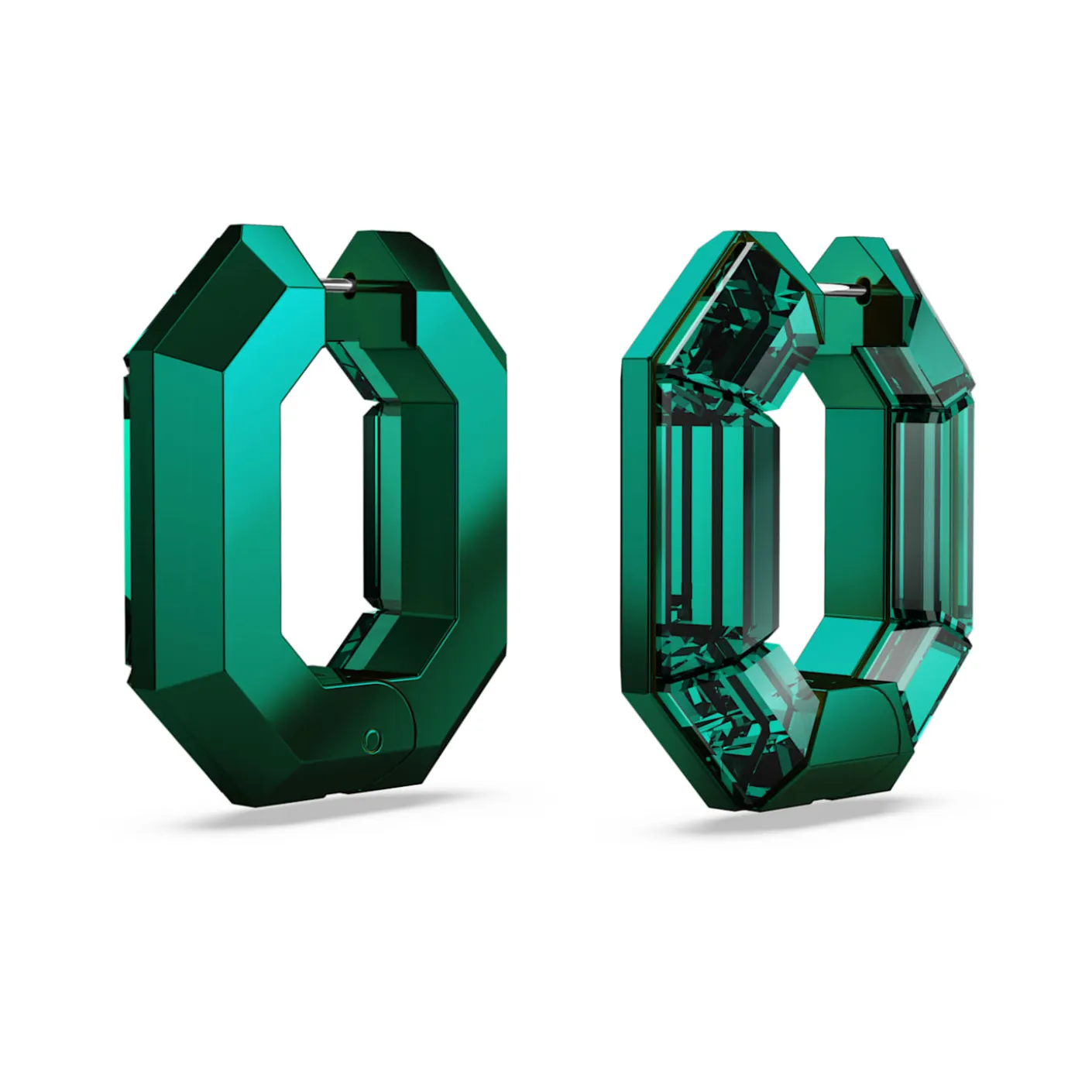 Lucent hoop earrings