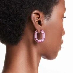 Lucent hoop earrings