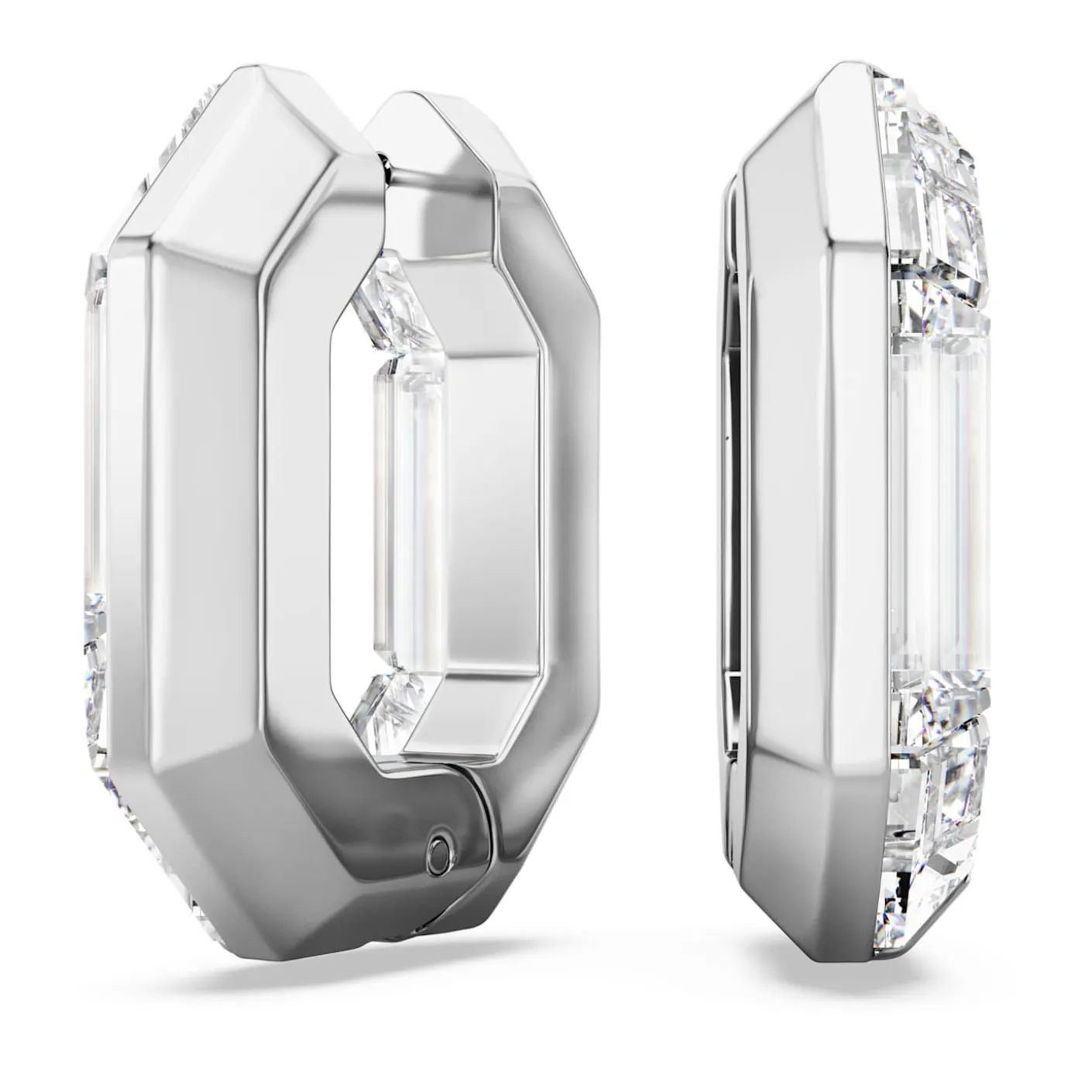 Lucent hoop earrings