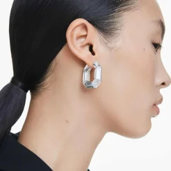 Lucent hoop earrings
