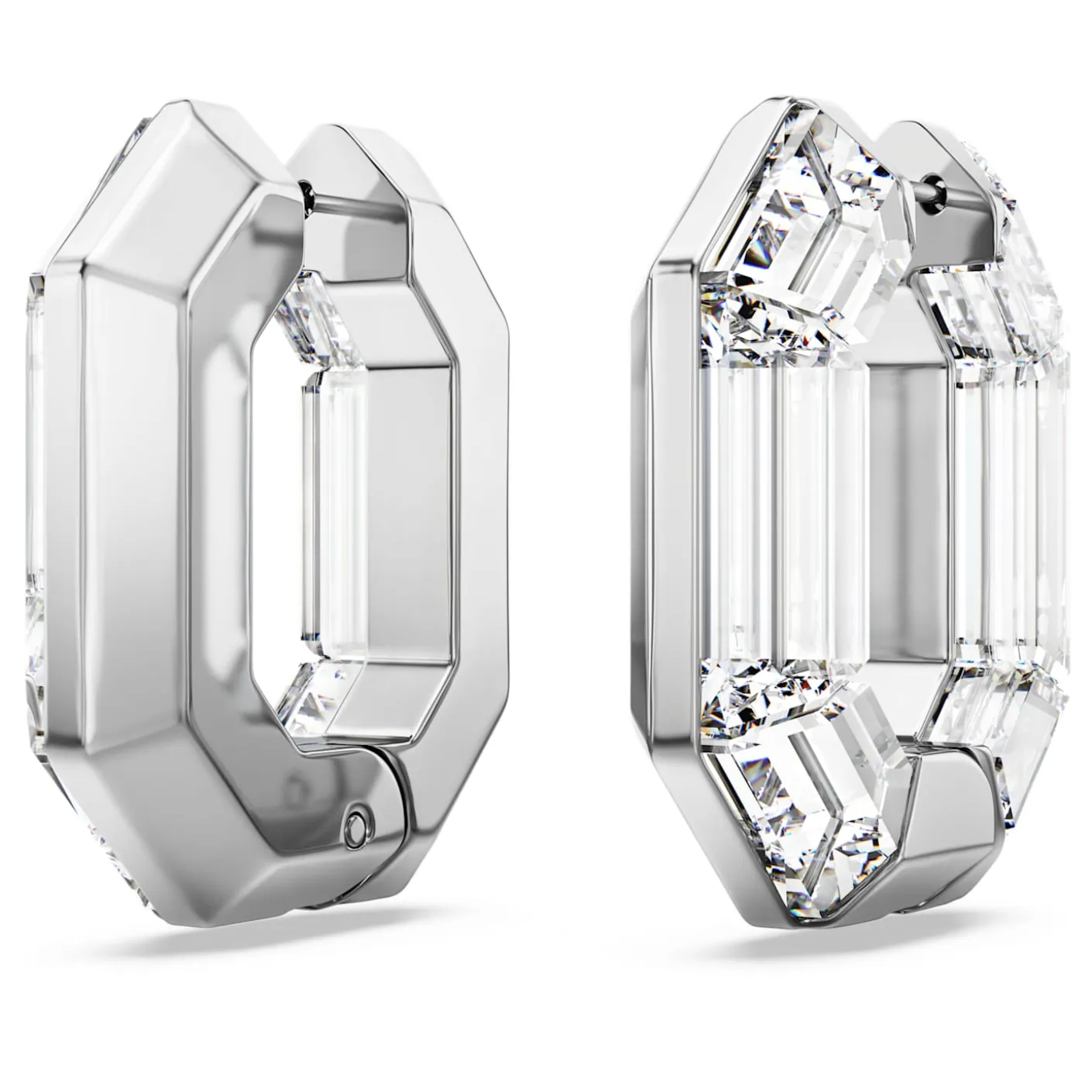 Lucent hoop earrings