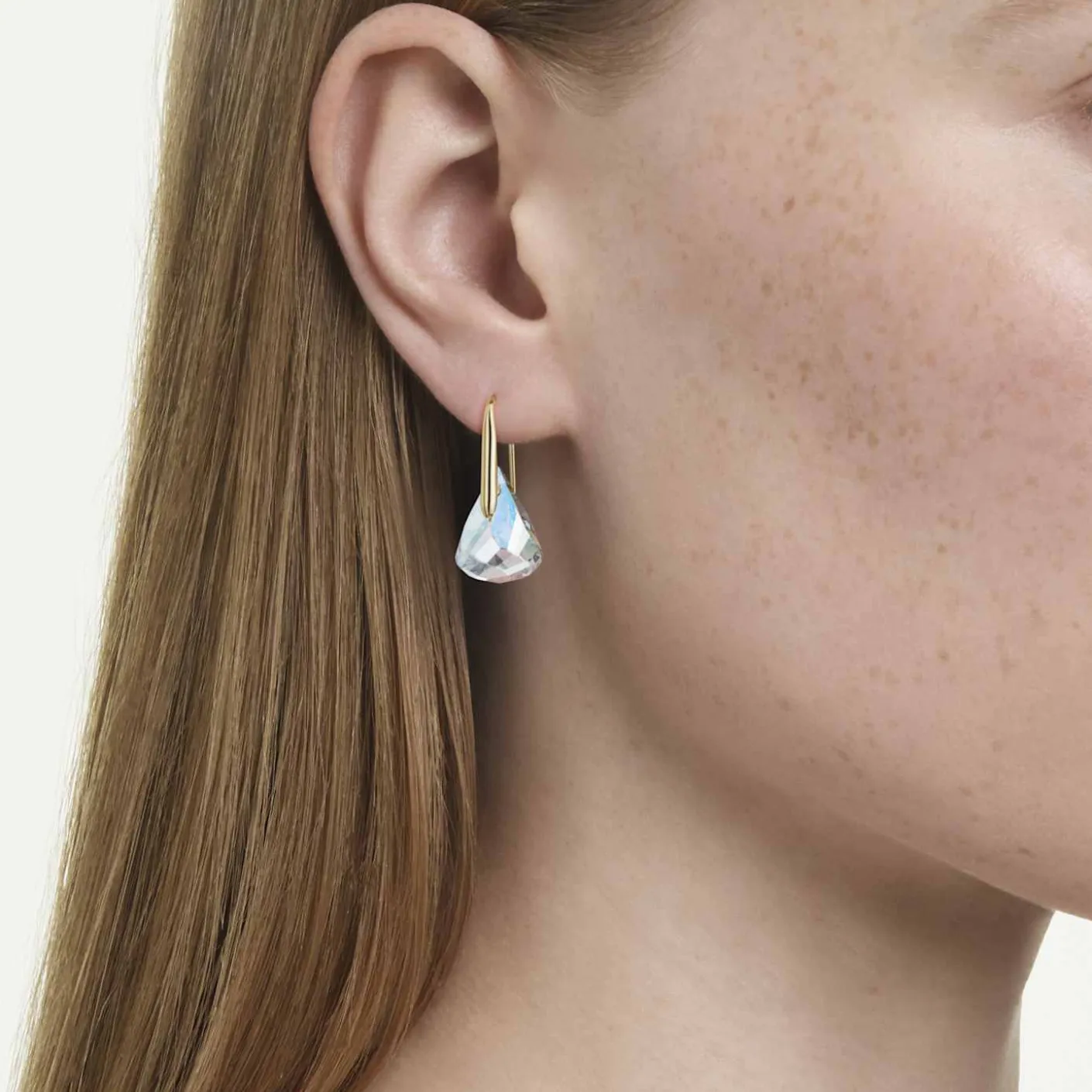 Lunar drop earrings