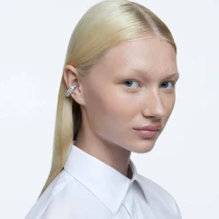 Matrix clip earrings
