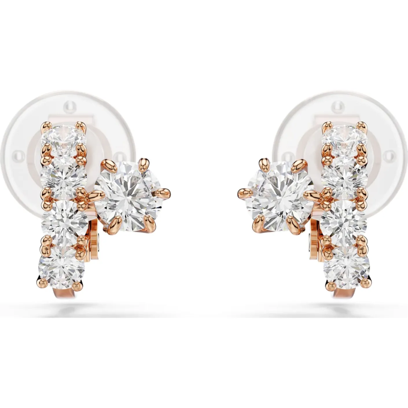 Matrix clip earrings