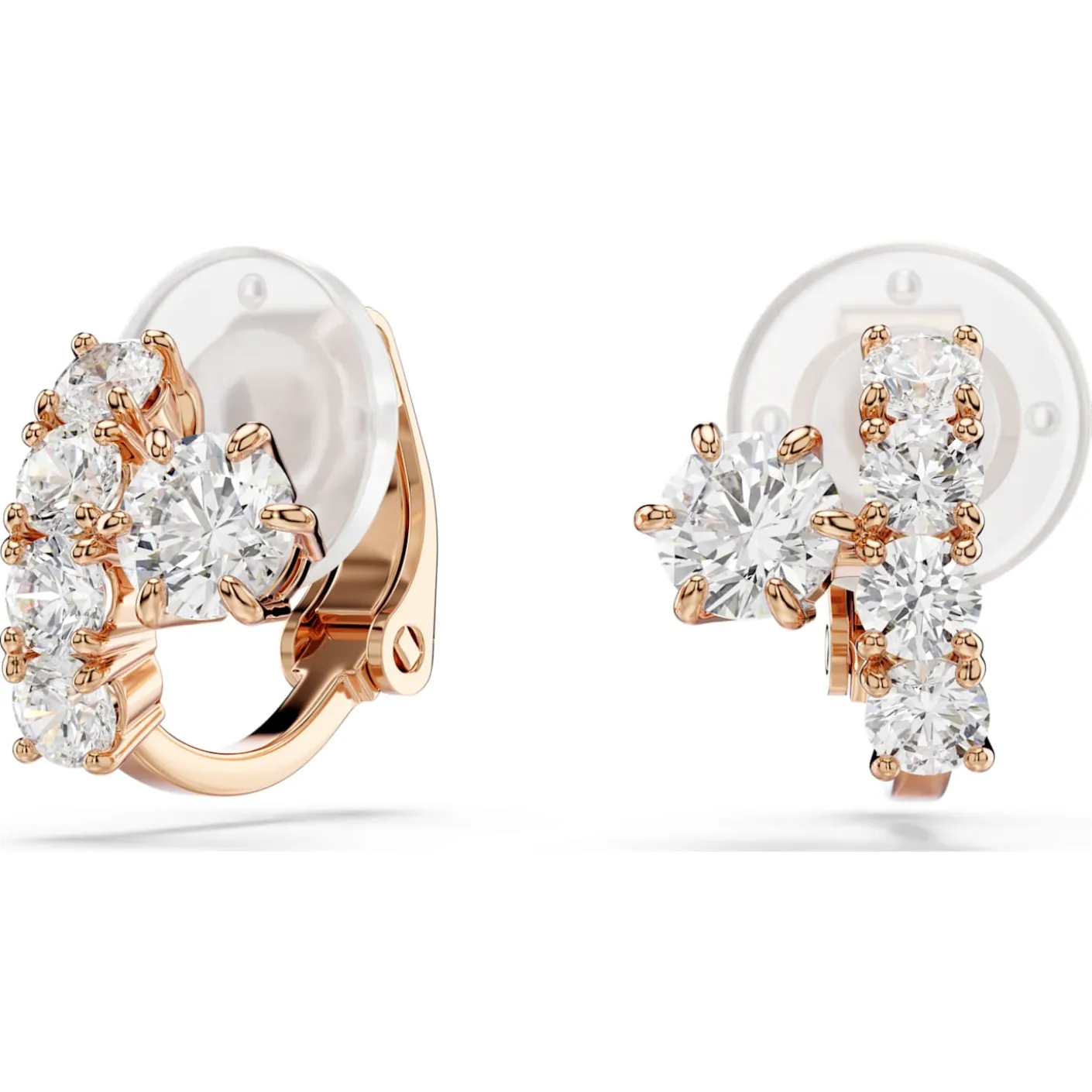 Matrix clip earrings