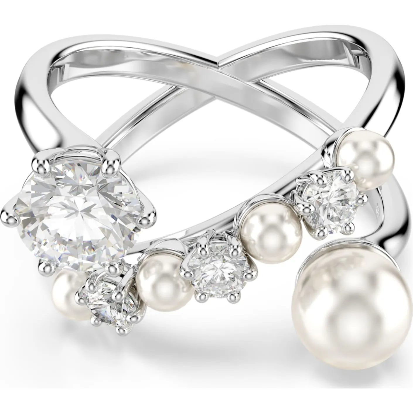 Matrix cocktail ring
