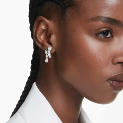 Matrix drop earrings