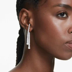 Matrix drop earrings