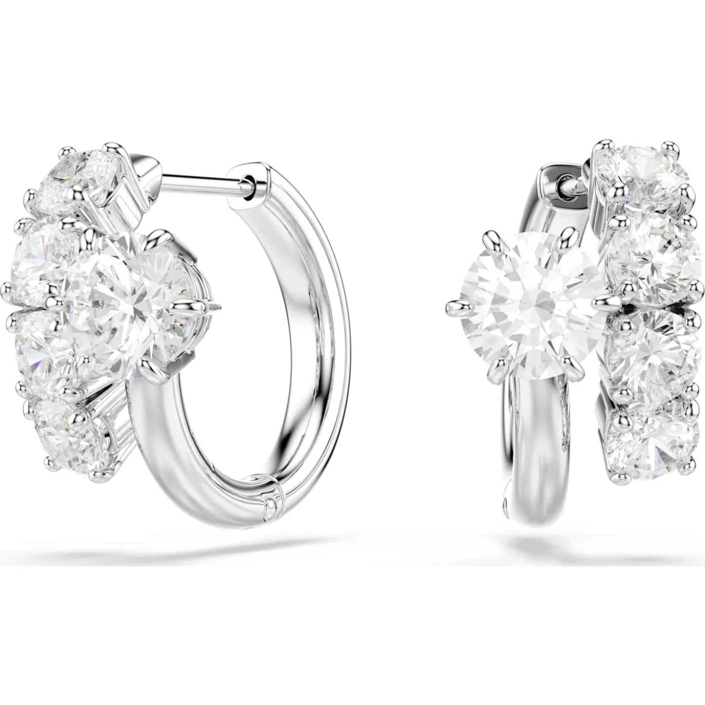 Matrix hoop earrings
