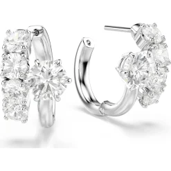 Matrix hoop earrings