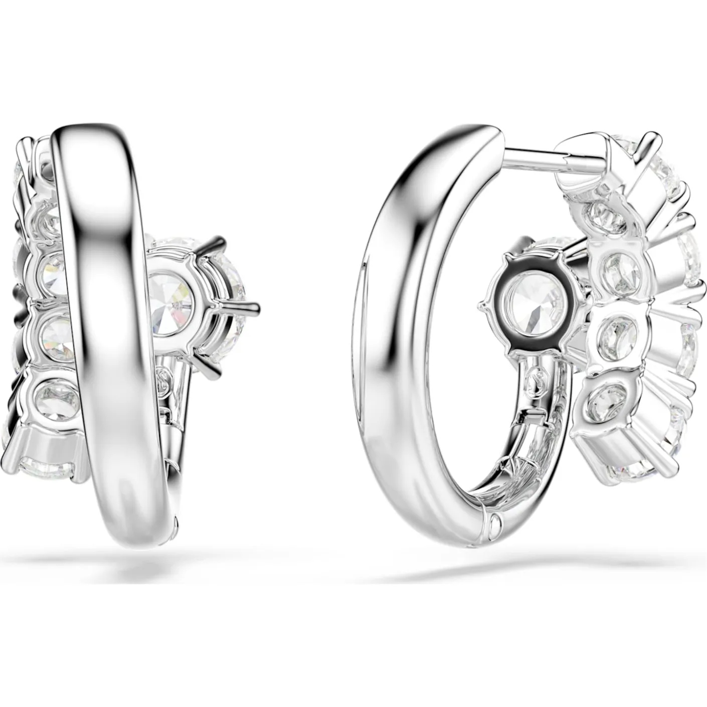 Matrix hoop earrings