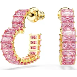 Matrix hoop earrings