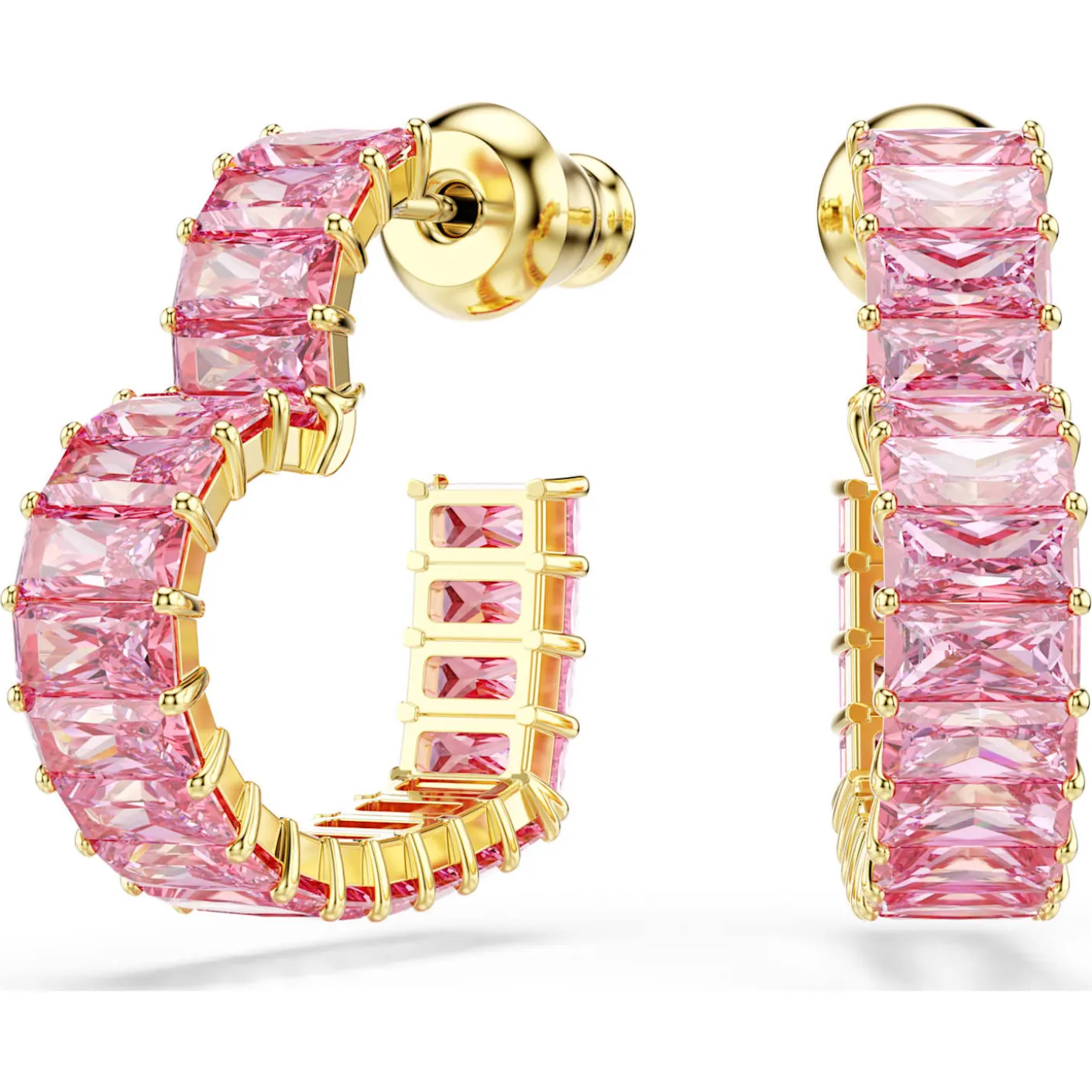 Matrix hoop earrings