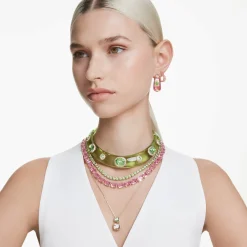 Matrix hoop earrings
