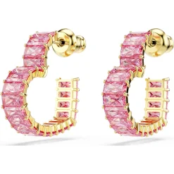 Matrix hoop earrings