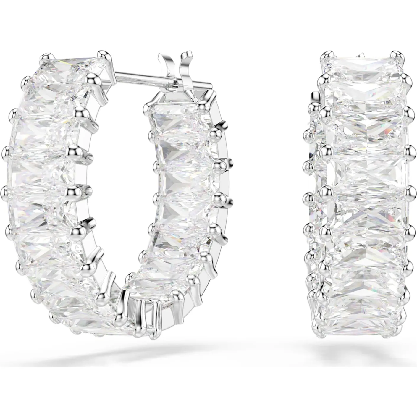 Matrix hoop earrings