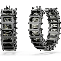 Matrix hoop earrings