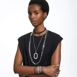 Matrix hoop earrings